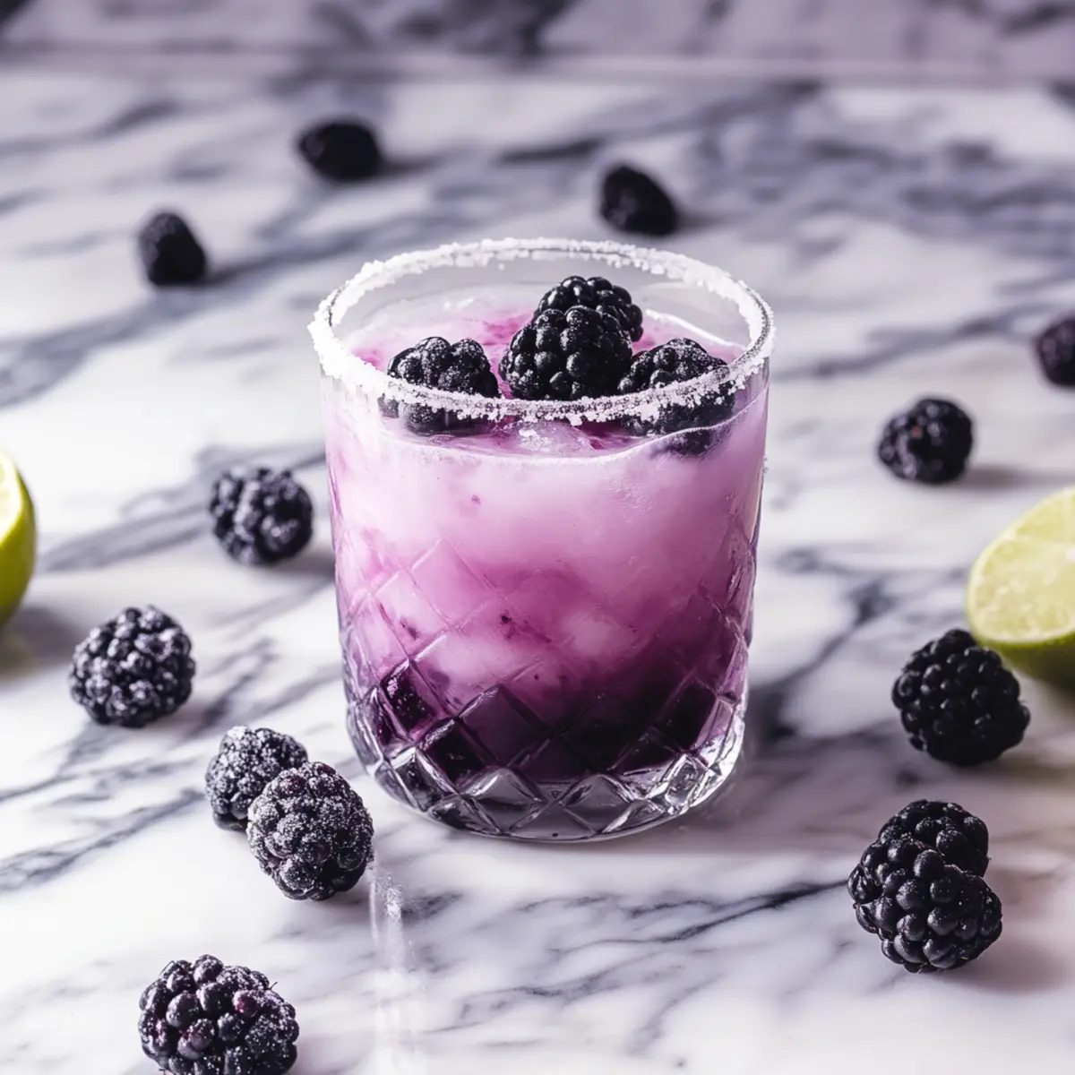 Blackberries and Cream Margarita: A Refreshingly Fruity Twist