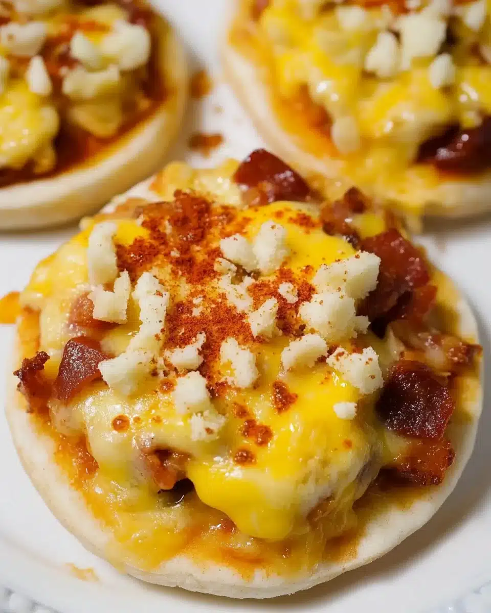 Breakfast Pizza on English Muffins: A Tasty Twist!