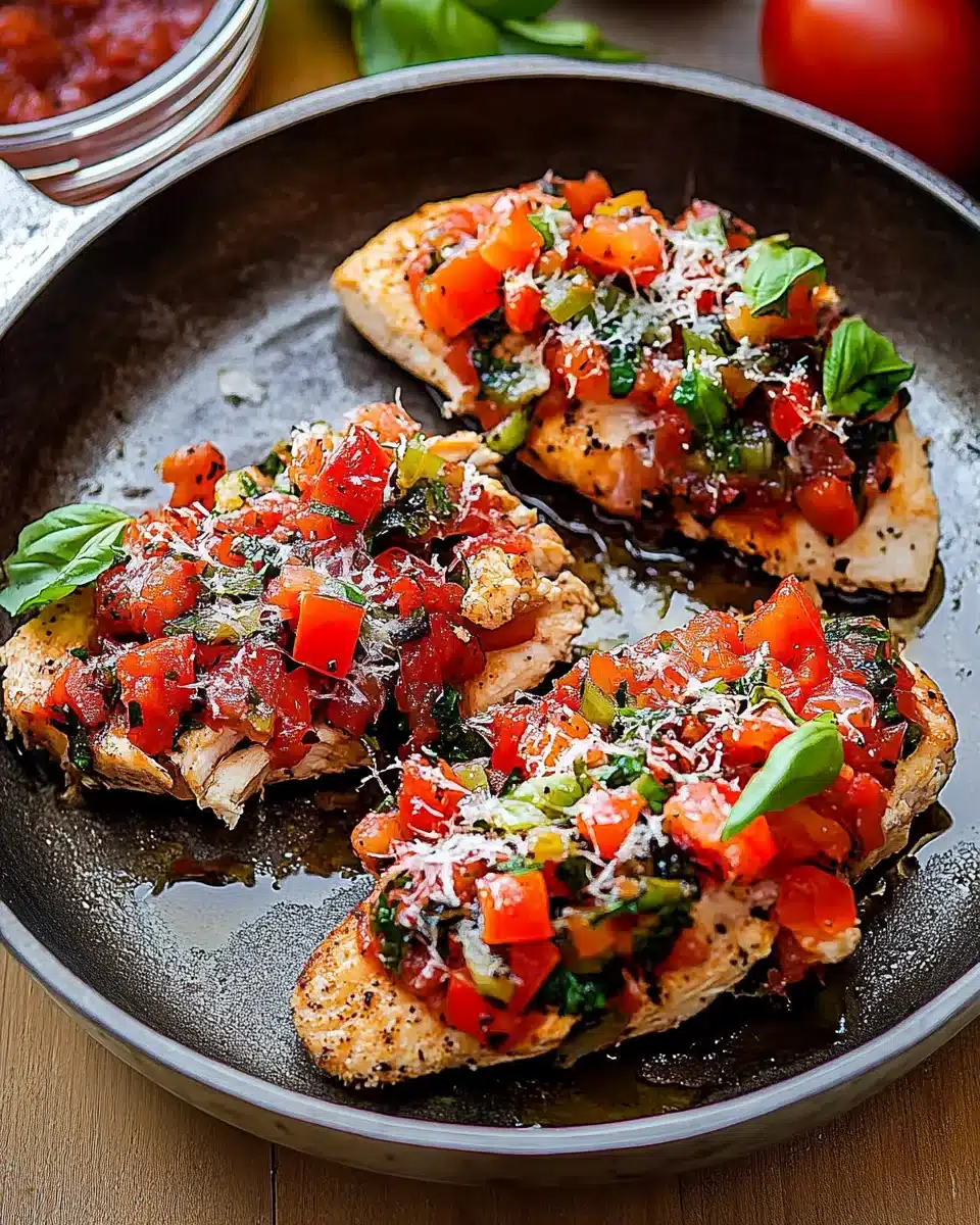 Bruschetta Chicken: A Flavorful Recipe to Try Today!