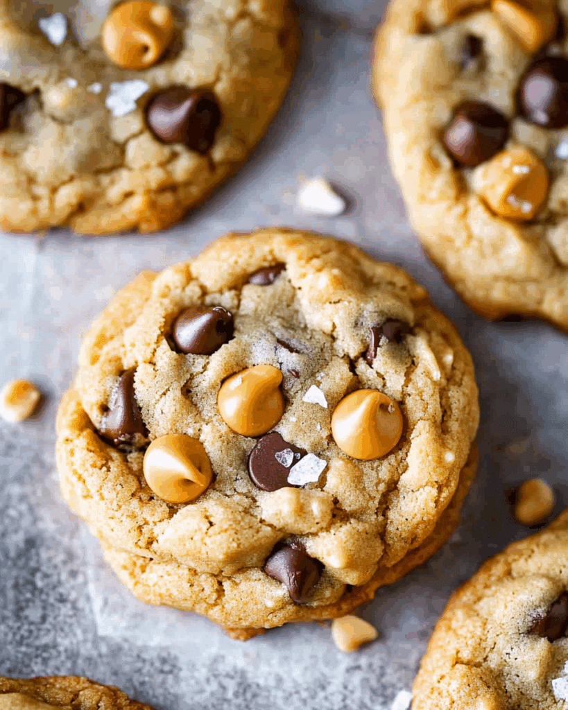 Butterscotch Chocolate Chip Cookies with Sea Salt 3