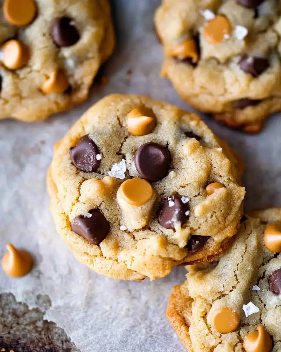 Butterscotch Chocolate Chip Cookies with Sea Salt are divine!