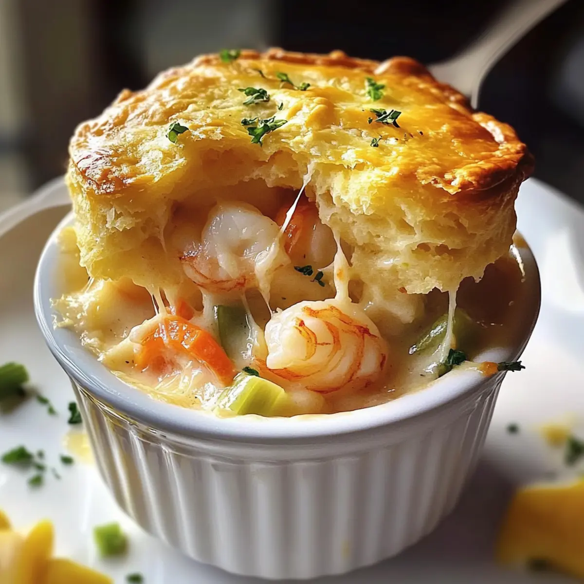 Cheddar Bay Biscuit Seafood Pot Pie lyeepc