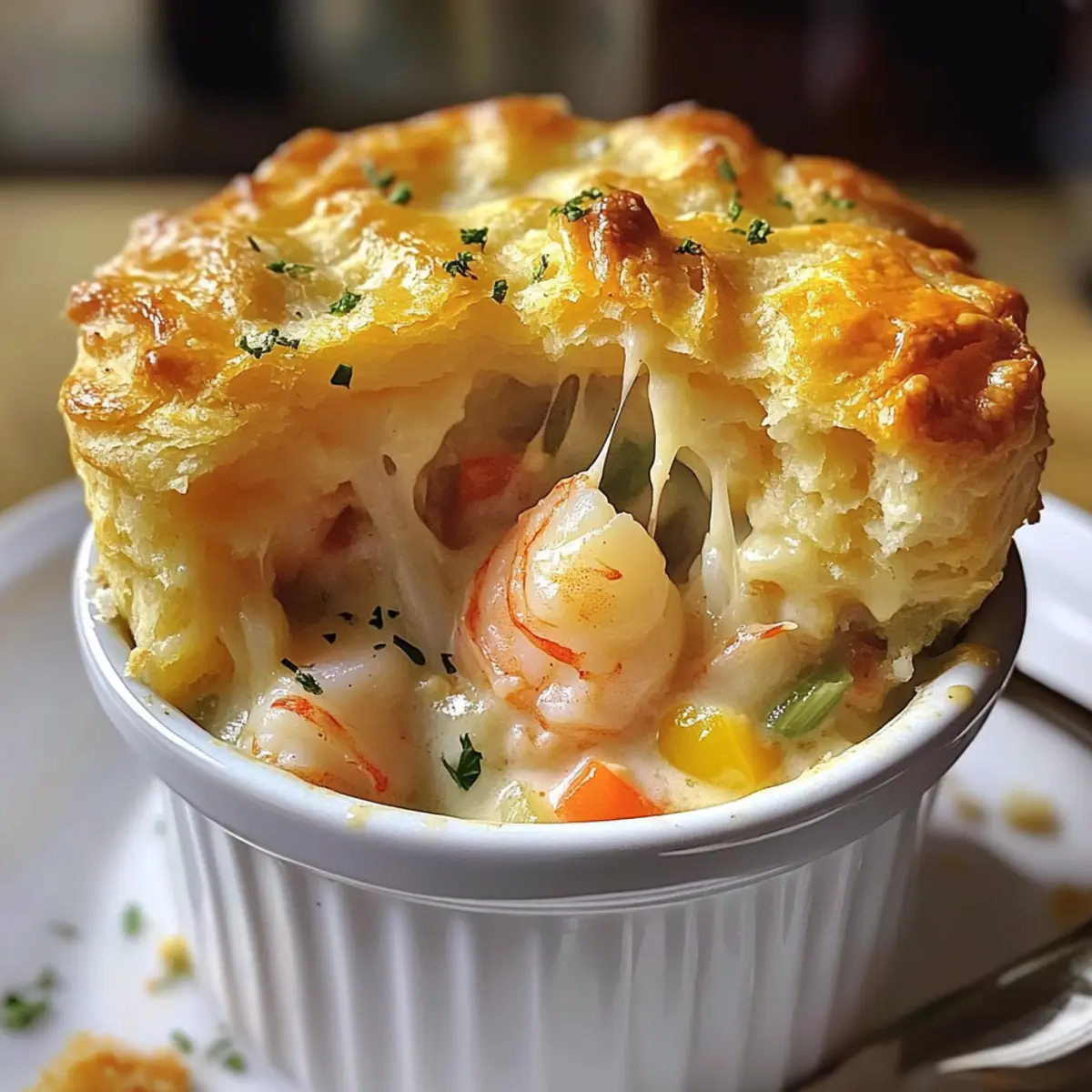 Cheddar Bay Biscuit Seafood Pot Pie n8meuh