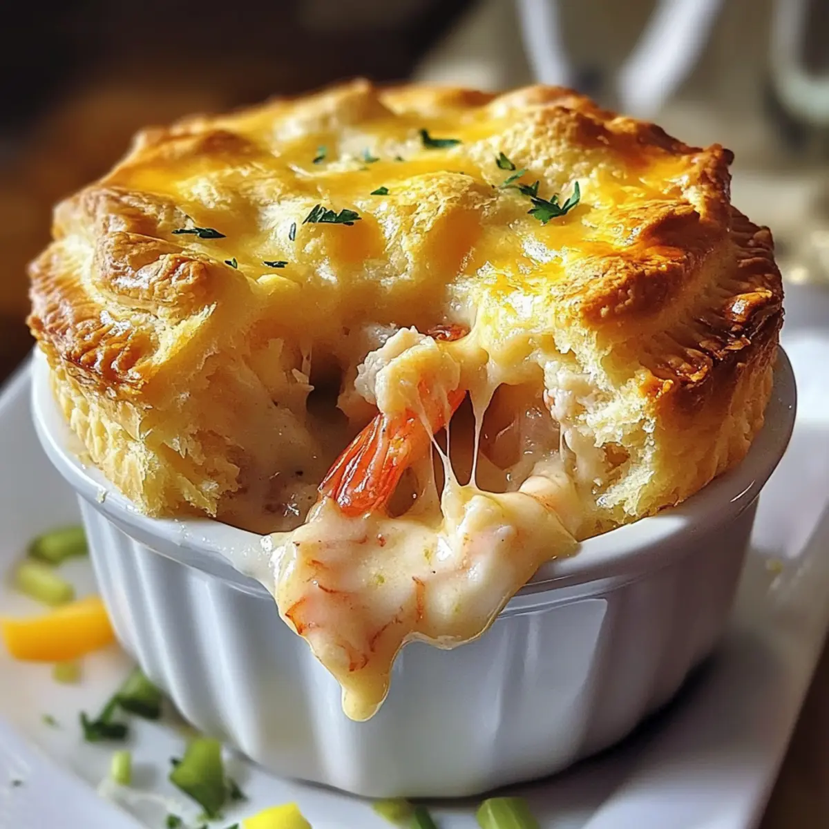 Cheddar Bay Biscuit Seafood Pot Pie w3hbl8