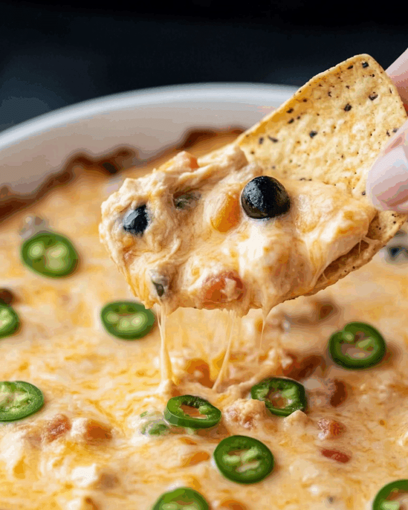 Cheesy Chicken Nacho Dip 2