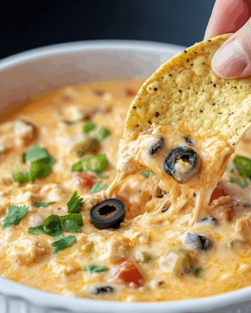Cheesy Chicken Nacho Dip 3