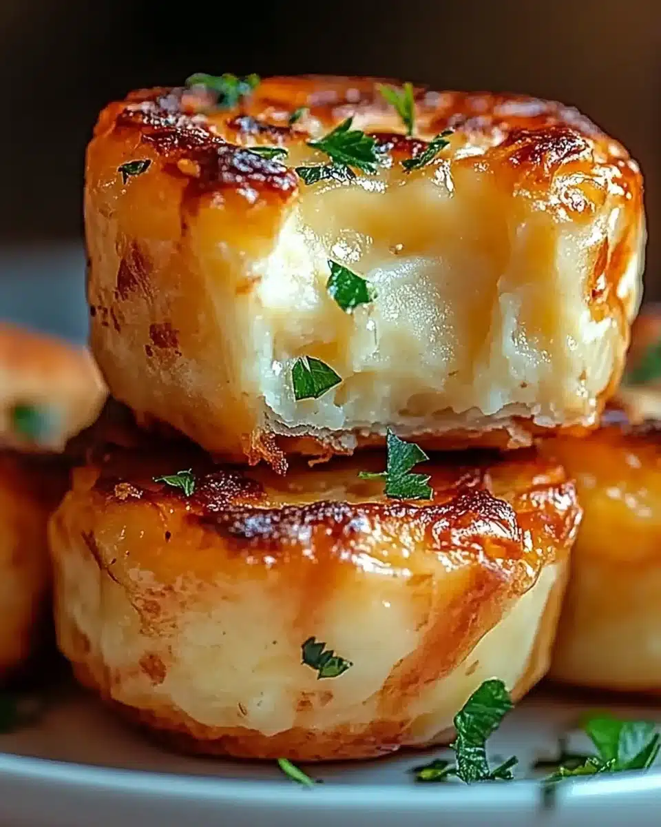 Cheesy Mashed Potato Puff Bites that Everyone Loves!