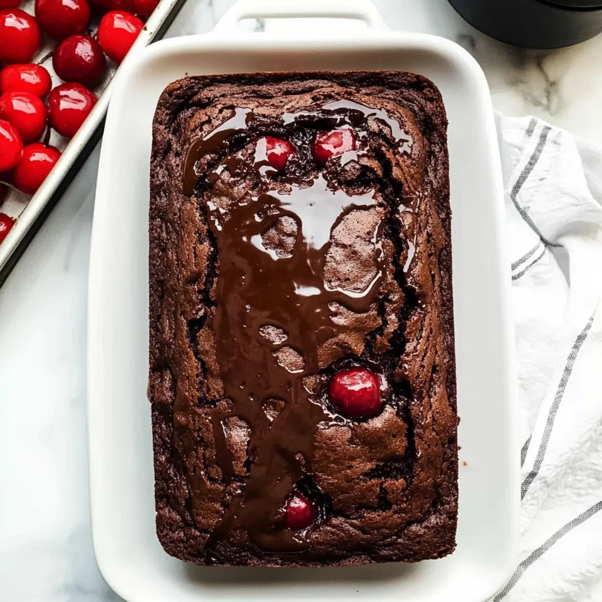 Cherry Brownie Bread: A Deliciously Fudgy Cherry Delight