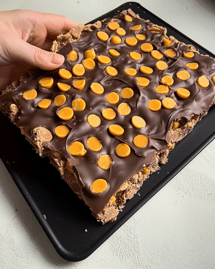 Chocolate Peanut Butter Bark
