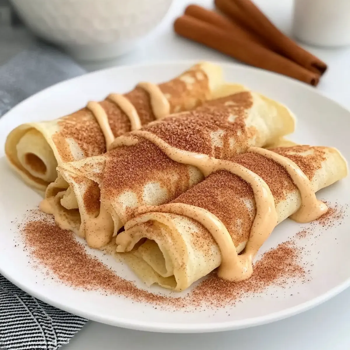 Cinnamon Roll Protein Crepes alcwtk