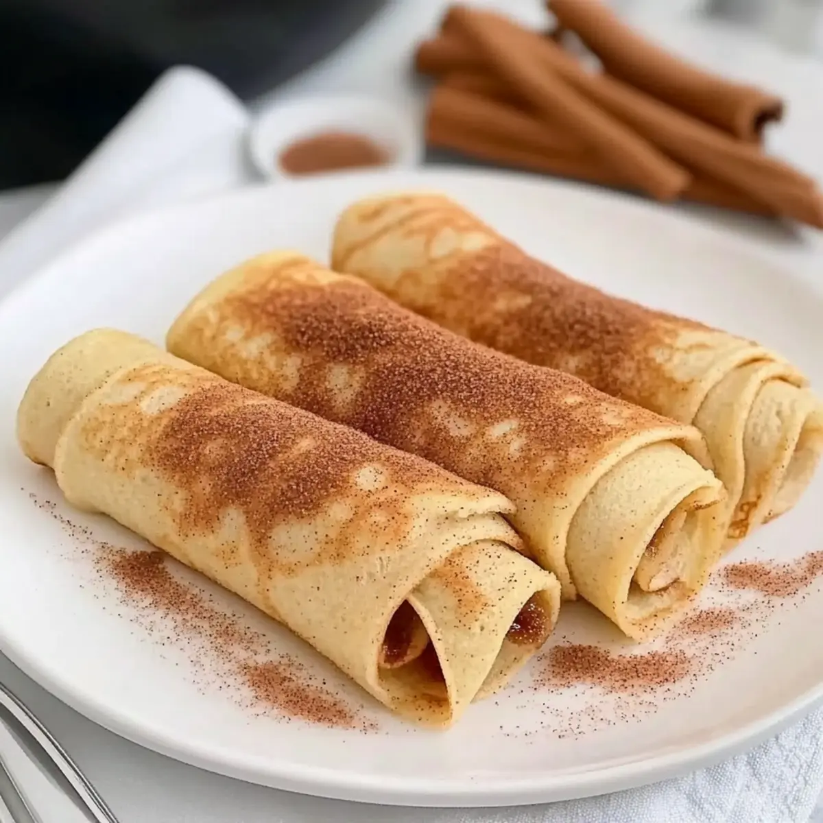 Cinnamon Roll Protein Crepes for a Deliciously Healthy Start