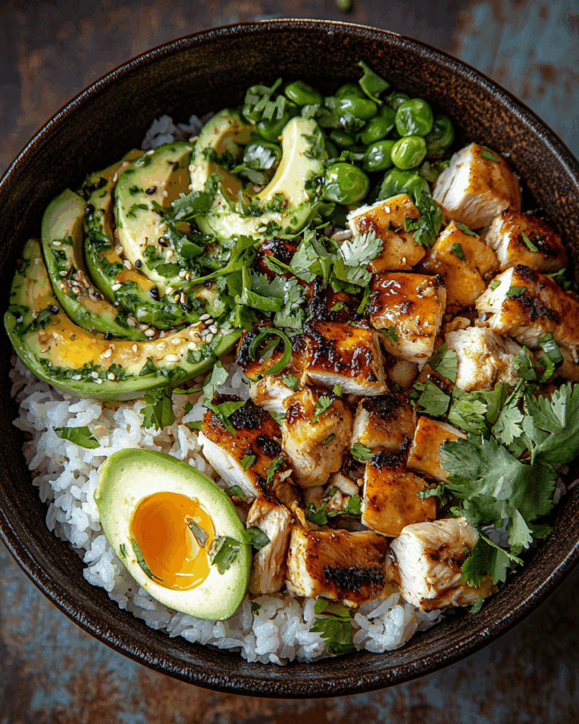 Coconut Chicken Rice Bowl 2
