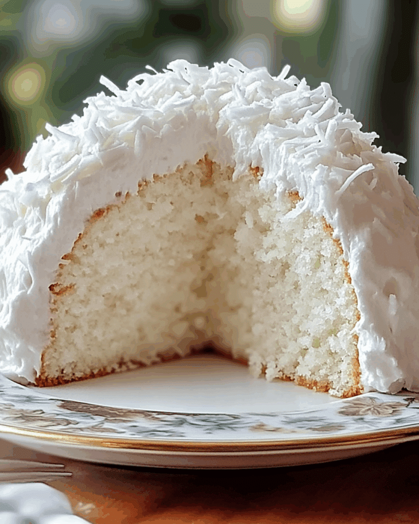 Coconut Cloud Cake