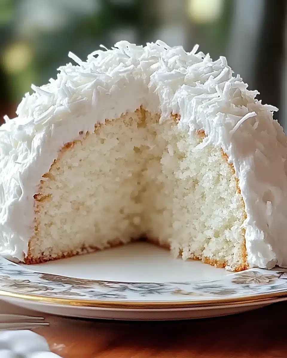 Coconut Cloud Cake: Discover an Irresistible Recipe!