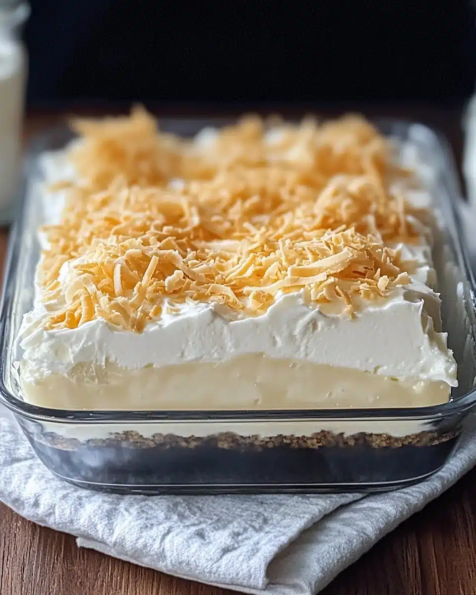 Coconut Cream Lush: An Irresistible Dessert Recipe!