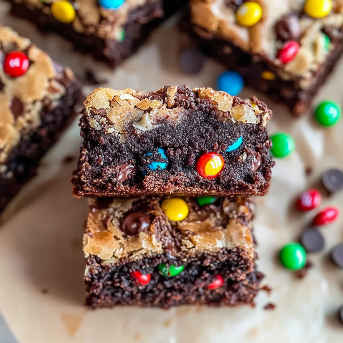 Cookie Fudgy Brownie frakjn