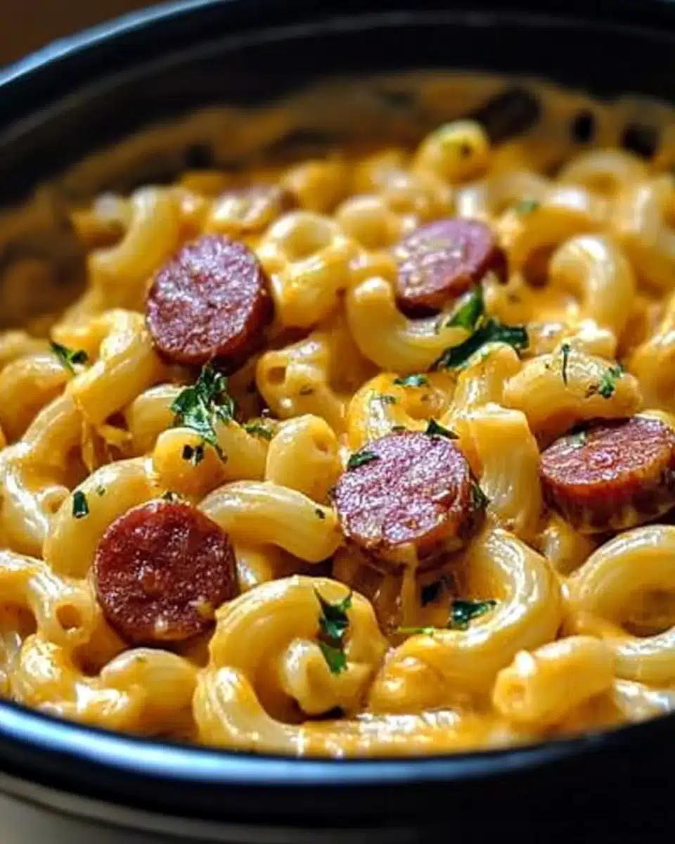 Creamy Kielbasa Mac and Cheese: A Comfort Food Delight!