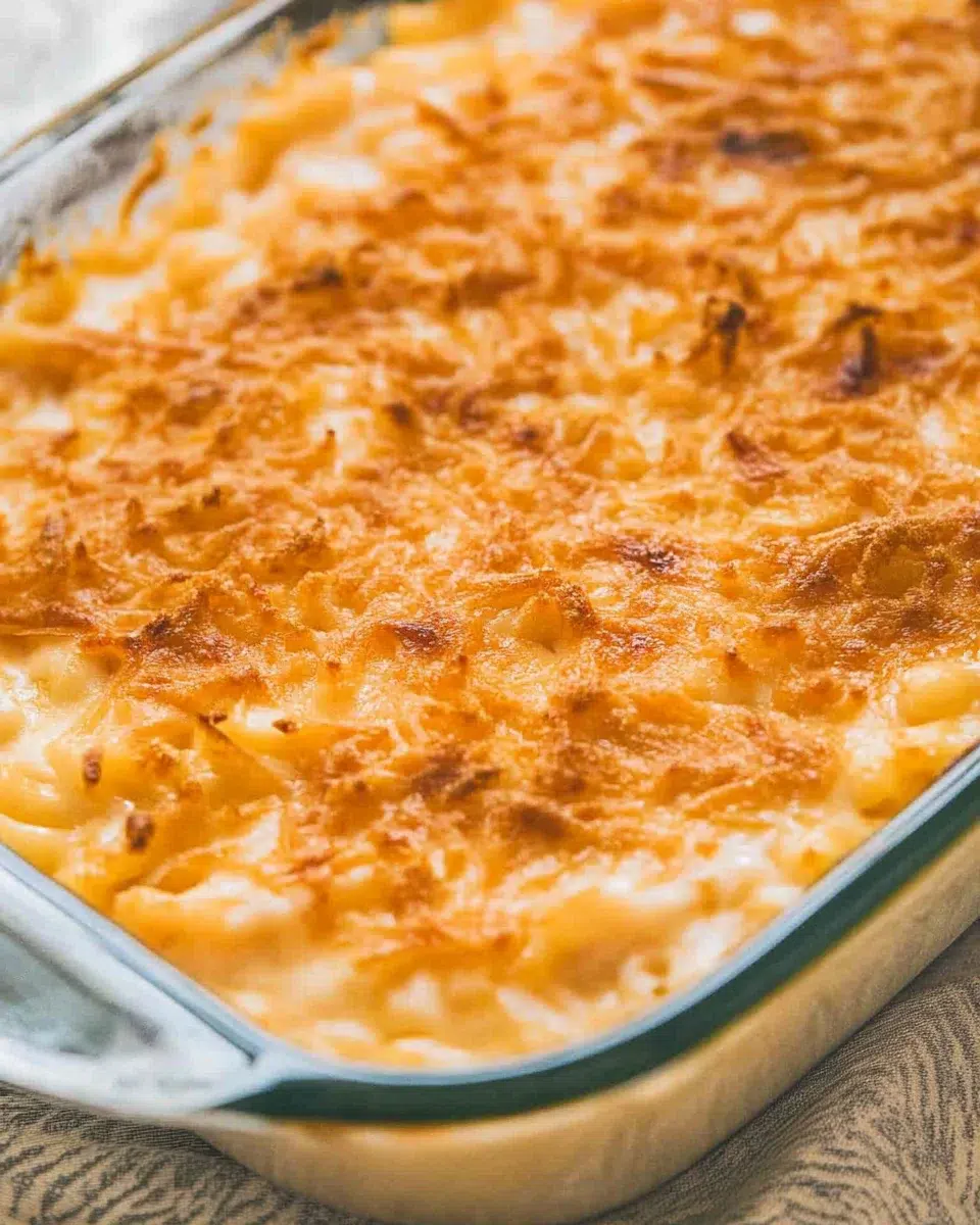 Creamy Mac and Cheese Green Bean Casserole Awaits You!