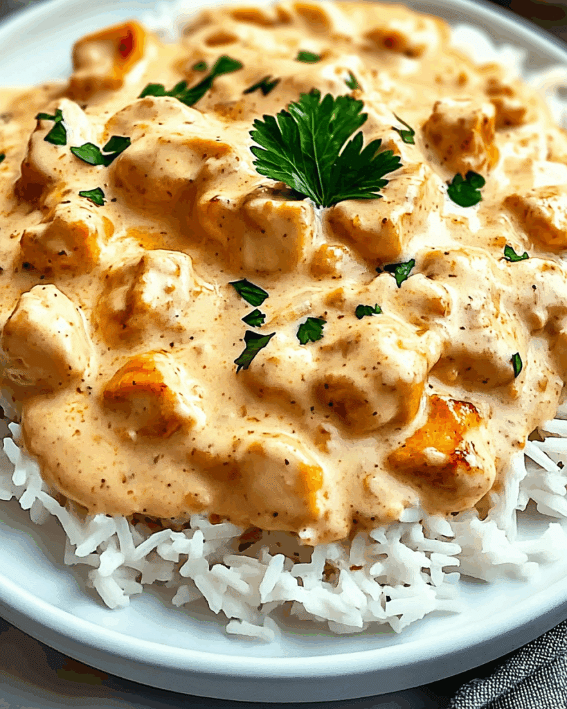 Creamy Smothered Chicken and Rice 2