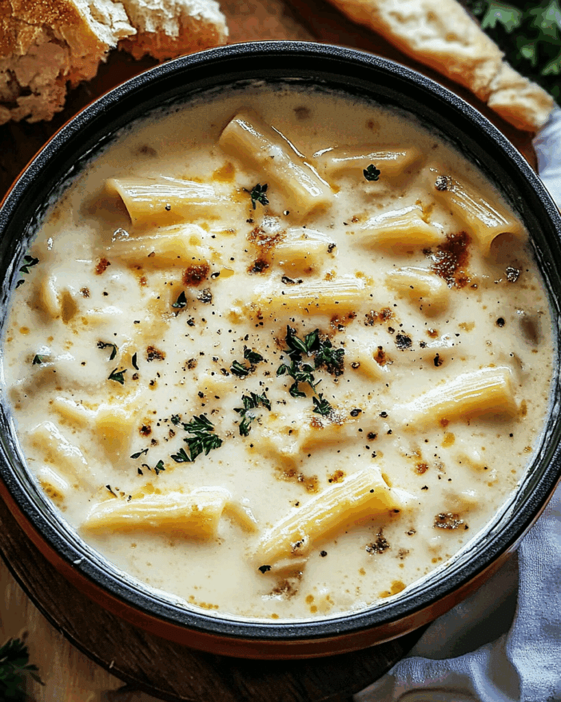 Creamy White Lasagna Soup 2