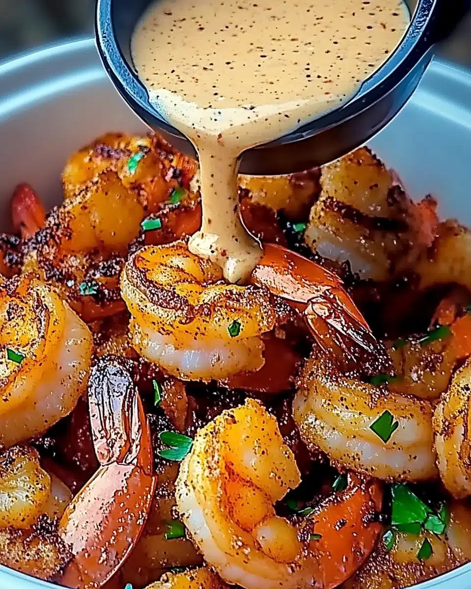 Crispy Cajun Shrimp with Creamy Sauce: A Flavorful Delight!