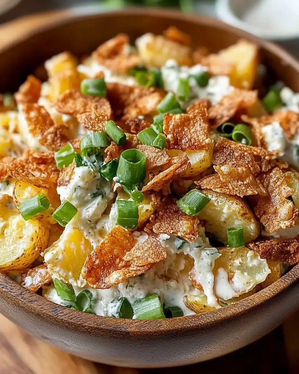 Crispy Smashed Potato Salad: Enjoy a Flavorful Twist!