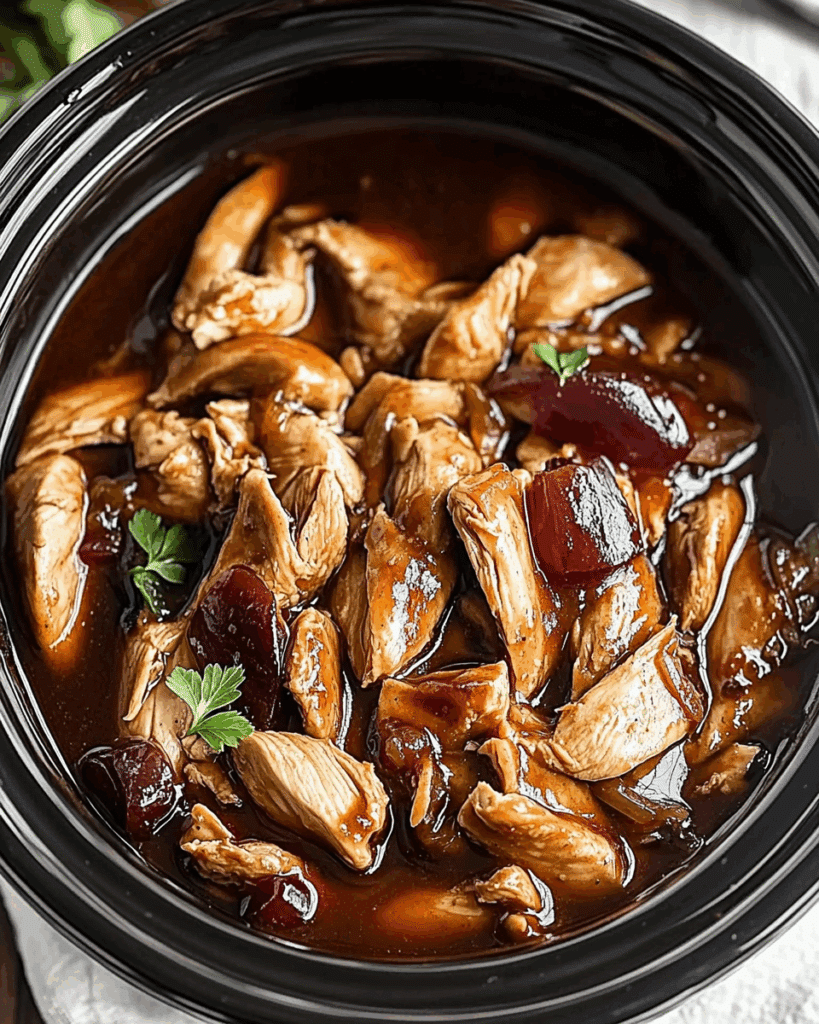 Crock Pot Bourbon Chicken 2