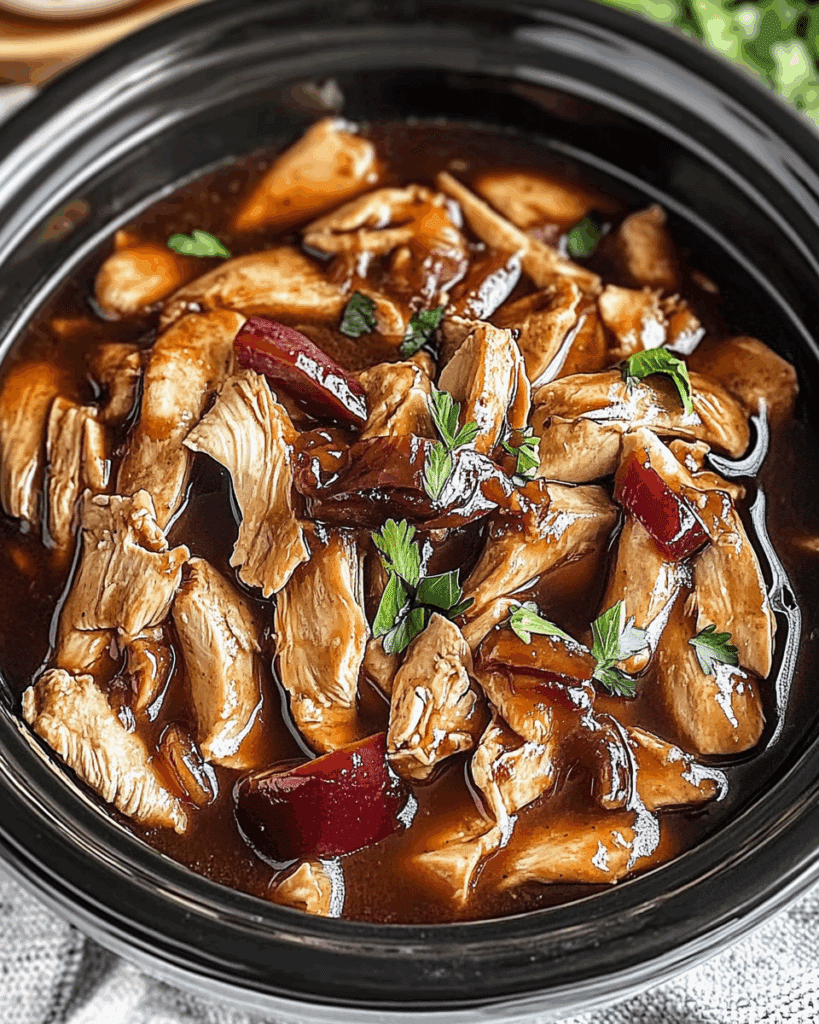 Crock Pot Bourbon Chicken 3