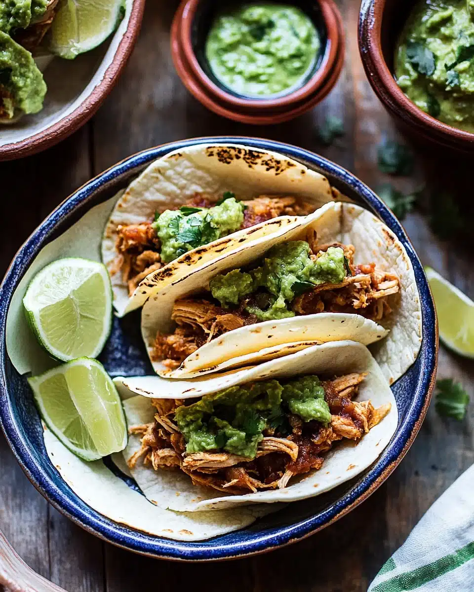 Crockpot Chicken Tacos: Easy, Flavorful Family Meal!