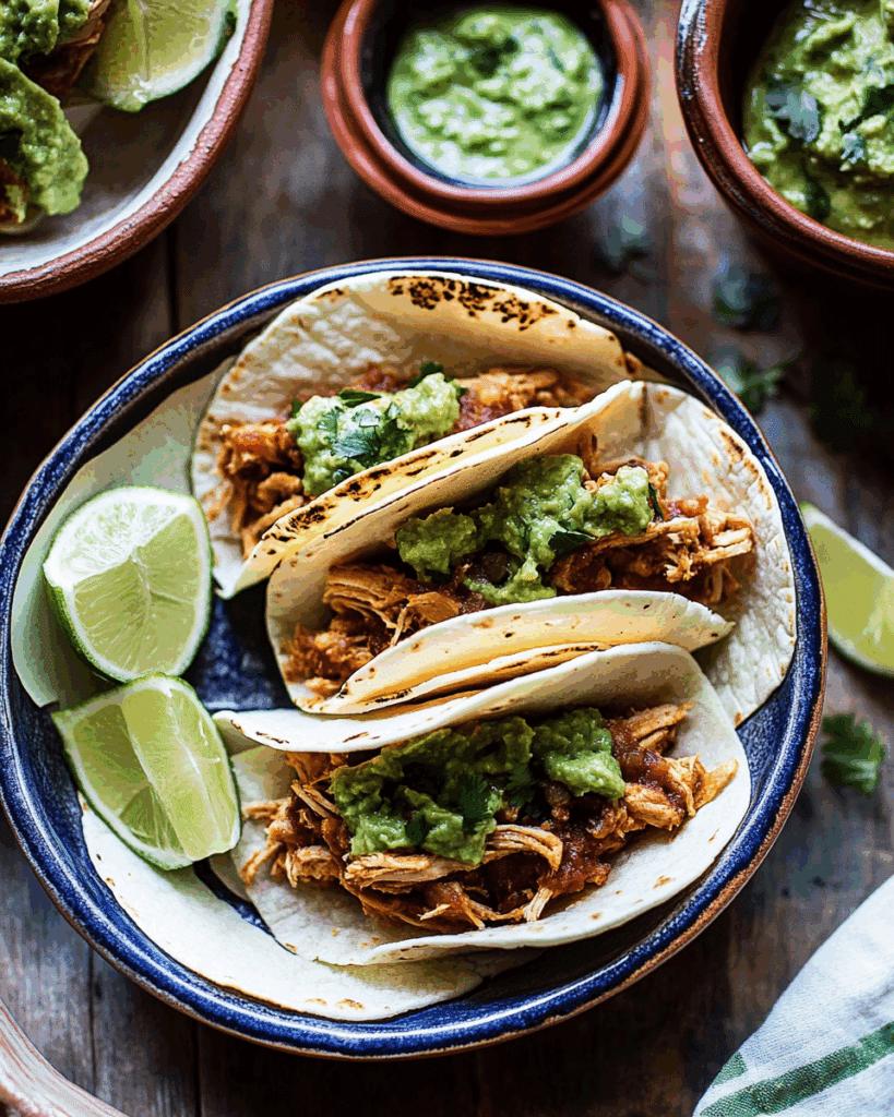 Crockpot Chicken Tacos