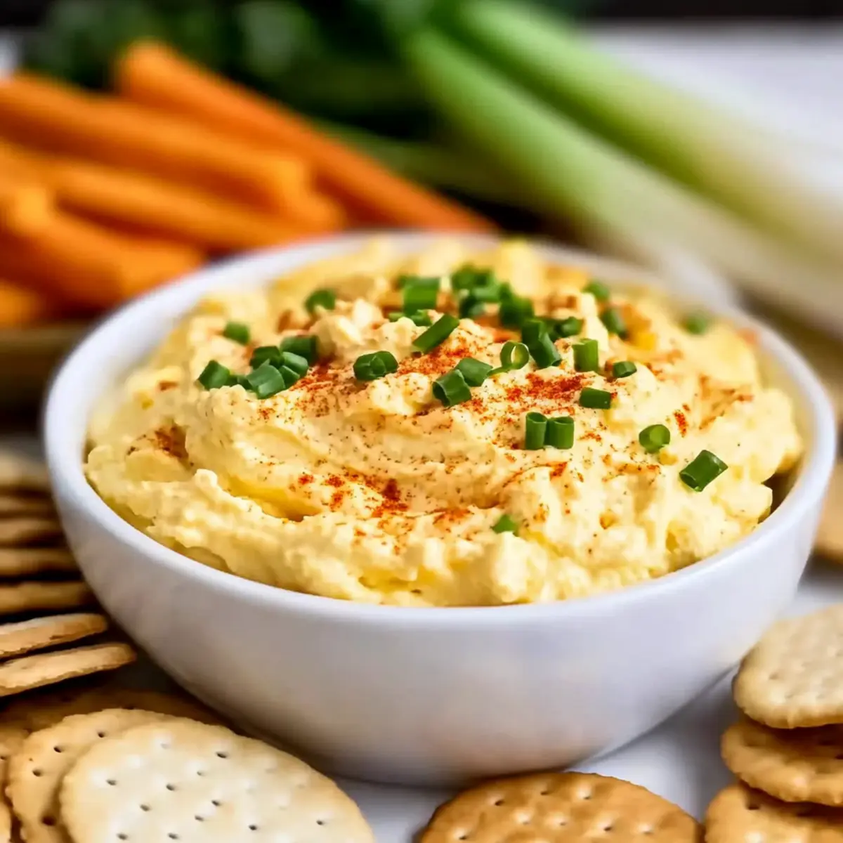 Deviled Eggs Dip ygfyeu