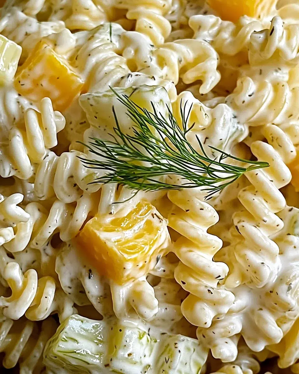Dill Pickle Pasta Salad: Discover This Unique Recipe!