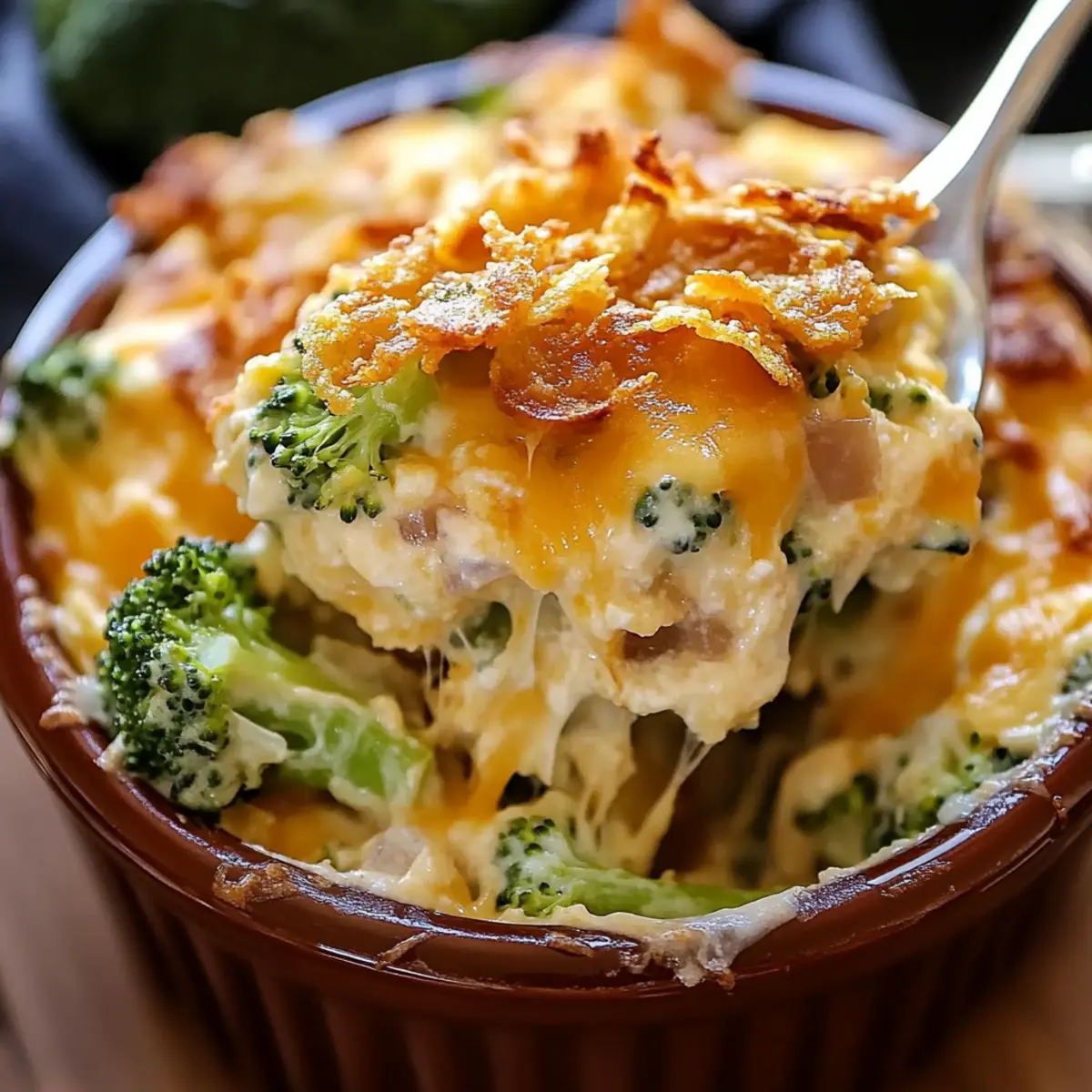 French Onion Broccoli Cheese Casserole ferz7f
