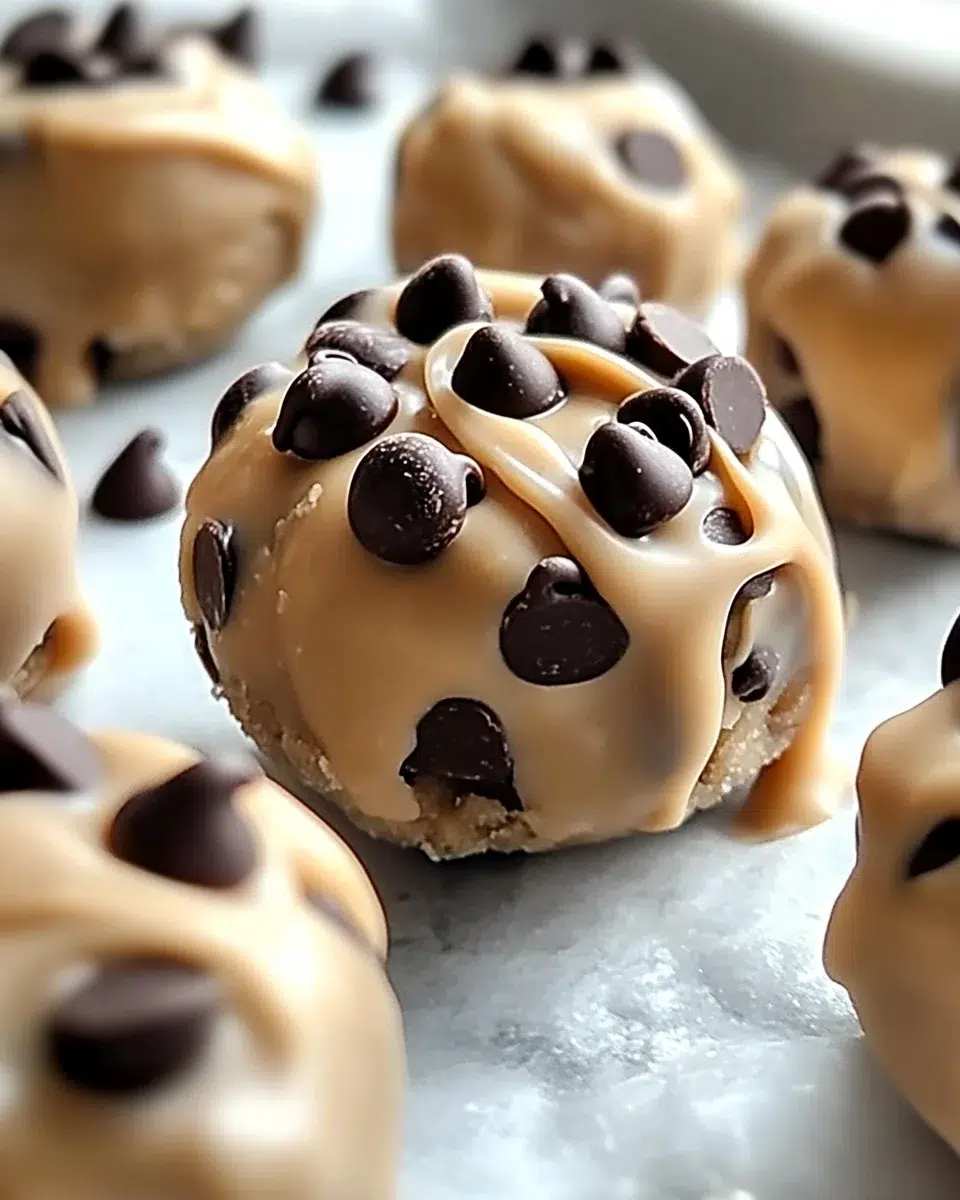 Frozen Greek Yogurt Peanut Butter Bites with Chocolate Chips are a delightful frozen treat you’ll love!