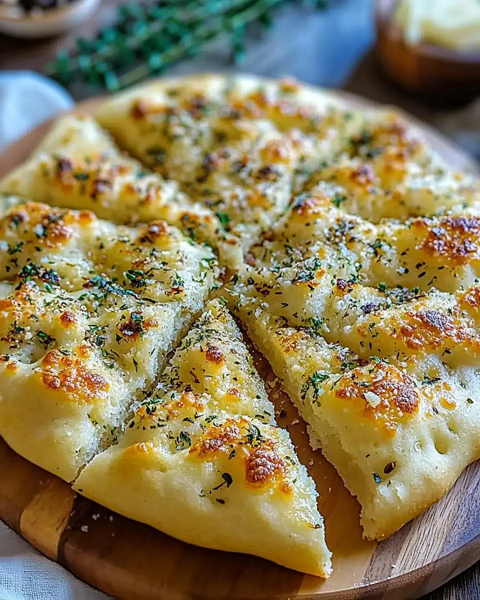 Garlic Parmesan Focaccia Bread: Bake Perfect Loaves Today!
