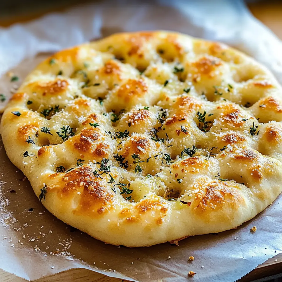 Garlic Parmesan Focaccia Bread hiq4cw