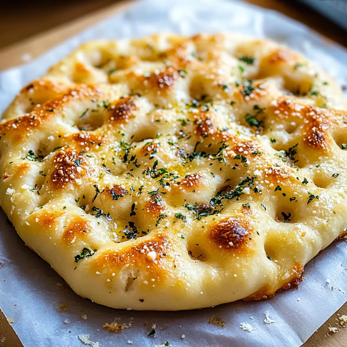 Garlic Parmesan Focaccia Bread oesmhq
