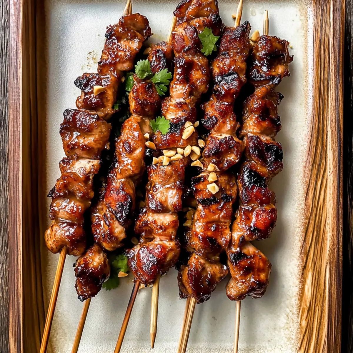 Grilled Thai Coconut Chicken Skewers for Your Next BBQ Bash