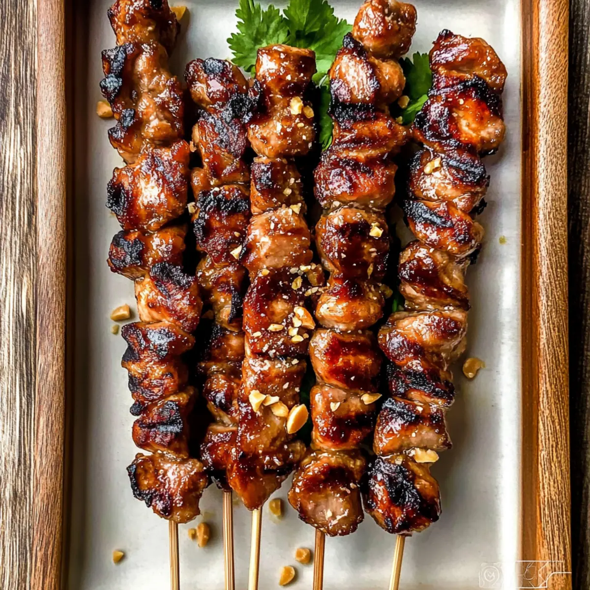Grilled Thai Coconut Chicken Skewers ibqooh