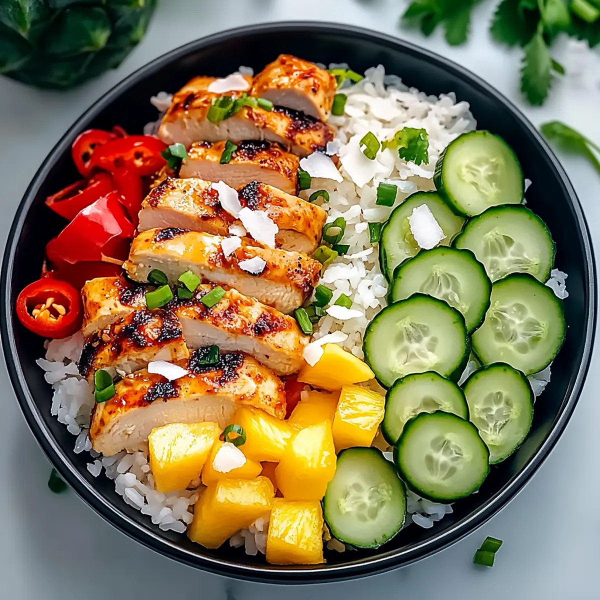 Hawaiian Chicken Bowl nqpsf8