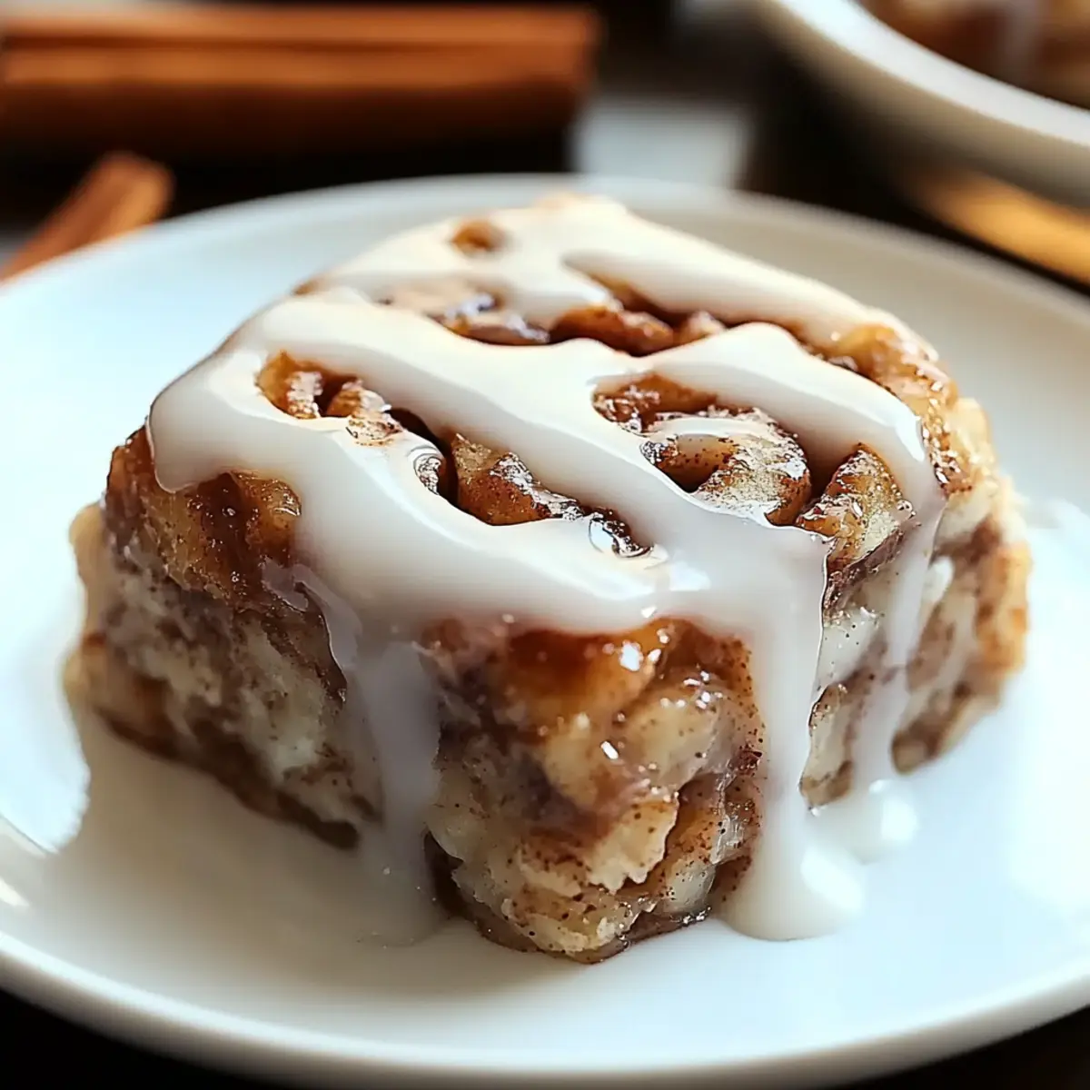 High Protein Cinnamon Roll Baked Oatmeal ptobjy
