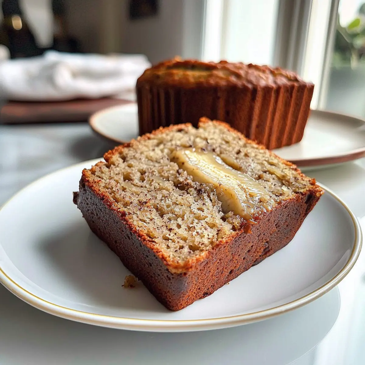 High Protein Delicious Banana Bread qudrcl