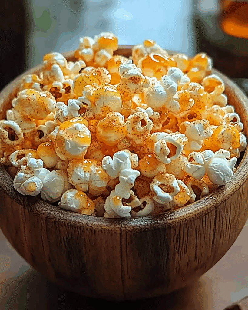 Honey Cinnamon Butter Popcorn 3