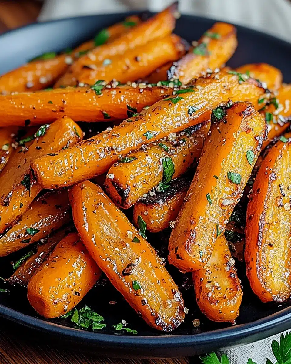 Honey Garlic Butter Roasted Carrots: A Delicious Twist!