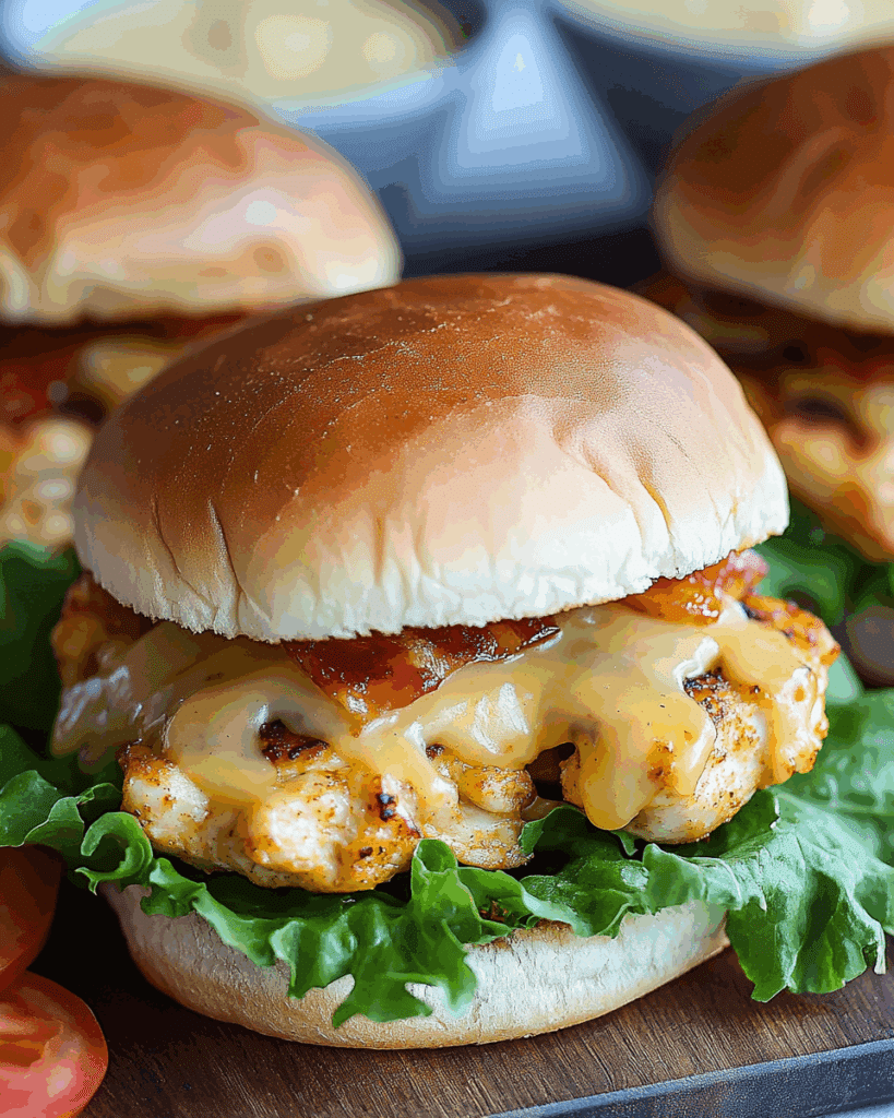 Honey Mustard BLT Chicken Sliders 2