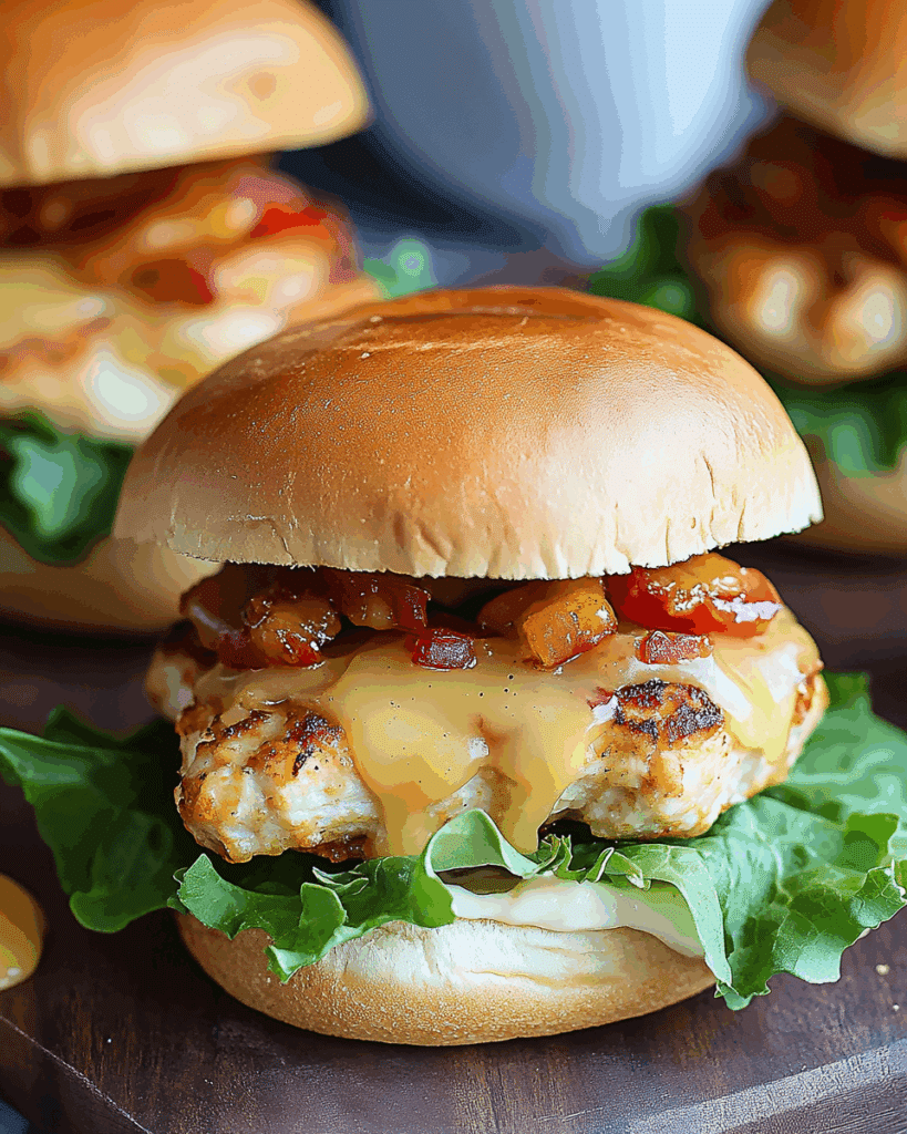 Honey Mustard BLT Chicken Sliders
