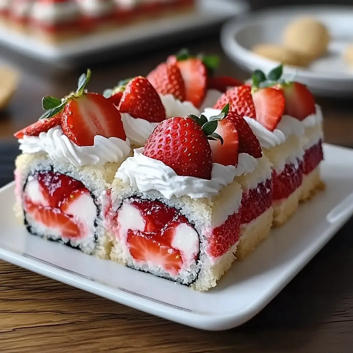How to Make Strawberry Shortcake Sushi fasy0b