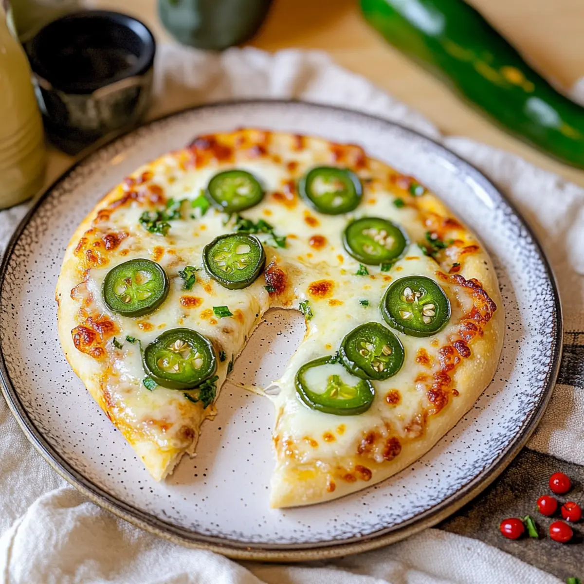 JalapeA±o Popper Pizza s3aesl