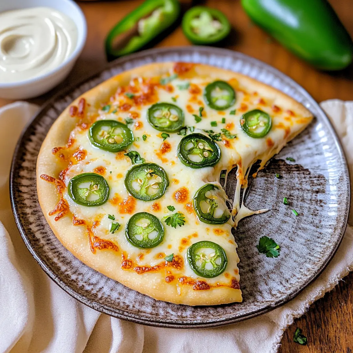 JalapeA±o Popper Pizza u5ykrc