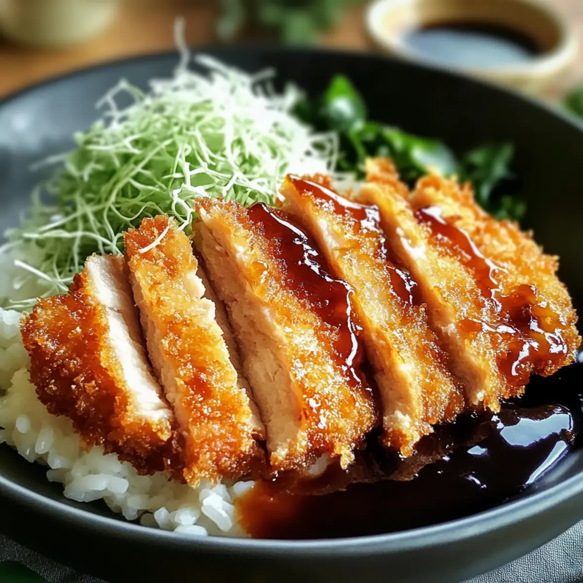 Japanese Katsu Bowls with Tonkatsu Sauce epbjoe